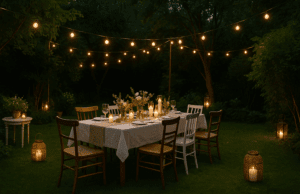 Idee per una festa in giardino elegante ma semplice Festa in giardino